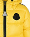 Желтый пуховик с капюшоном Moncler | Фото 3