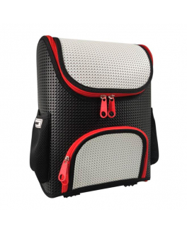 Рюкзак для девочек, классический красный, 28x38x15 см, 6+ лет Light+Nine , арт. 757STRC | Фото 1
