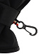 Черные варежки с логотипом Moncler | Фото 4
