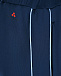 Синие брюки с поясом на резинке  | Фото 5
