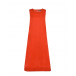 Льняное платье красного цвета Pietro Brunelli | Фото 1