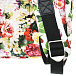 Рюкзак с цветочным принтом 24x34x10 см Dolce&Gabbana | Фото 7