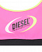 Розовый купальник с контрастным кантом Diesel | Фото 3