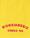 Желтые шорты с поясом на кулиске Dsquared2 | Фото 3