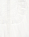 Белый комбинезон с ажурными рюшами Aletta | Фото 3