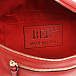 Красная кожаная сумка на пояс 32x16x8 см  | Фото 7