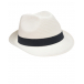 Белая шляпа с лентой Catya | Фото 1