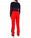 Красные спортивные брюки прямого кроя No. 21 | Фото 3