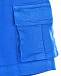 Голубые бермуды с карманами карго IL Gufo | Фото 4