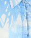 Голубая рубашка с принтом &quot;пальмы&quot; 120% Lino | Фото 7