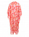 Розовое платье с цветочным принтом 120% Lino | Фото 2