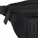 Черная сумка-пояс с лого в тон, 21x14x7 см Diesel | Фото 5