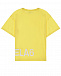 Желтая футболка с лого MM6 Maison Margiela | Фото 2
