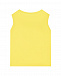 Желтая футболка без рукавов Moschino | Фото 2