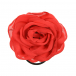 Резинка для волос с красным цветком Junefee | Фото 1