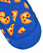 Синие следки с принтом &quot;пицца&quot; Happy Socks | Фото 2