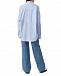 Рубашка в бело-голубую полоску Forte dei Marmi Couture | Фото 3