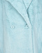 Голубое пальто из эко-меха Parosh | Фото 8