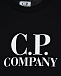 Черная толстовка с белым логотипом CP Company | Фото 3