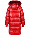 Красное пуховое пальто New Marmolada Freedomday | Фото 3
