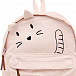 Розовый рюкзак с принтом &quot;кошка&quot;, 24x28.5x8.5 см  | Фото 5