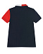 Красно-синяя футболка-поло Tommy Hilfiger | Фото 2