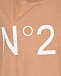 Бежевая футболка с логотипом No. 21 | Фото 7