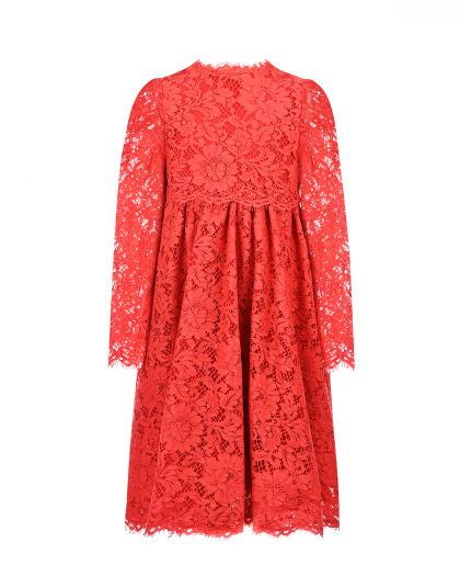 Красное кружевное платье Dolce&Gabbana | Фото 1