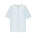 Бело-голубая рубашка в полоску Aletta | Фото 1