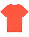 Оранжевая футболка с принтом &quot;Fry Day&quot; Stella McCartney | Фото 2