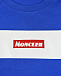 Синяя толстовка с логотипом Moncler | Фото 4