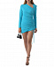Голубое платье с драпировкой Self Portrait | Фото 5
