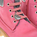 Розовые ботинки с серебристым задником Monnalisa | Фото 6