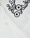 Белая рубашка с вышивкой на воротнике Aletta | Фото 4