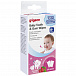 Салфетки для чистки молочных зубов с ароматом клубники Baby Tooth & Gum Wipes Strawberry, 20 шт Pigeon | Фото 5