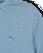 Синяя футболка с лого на плечах Calvin Klein | Фото 3