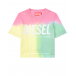 Футболка в стиле color block Diesel | Фото 1