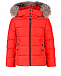 Красный пуховый комплект из куртки и комбинезона Moncler | Фото 2