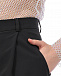 Черные брюки палаццо с отделкой перьями ALINE | Фото 6