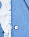 Голубой пиджак с белой кружевной рюшей Masterpeace | Фото 6