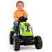 Трактор педальный XL с прицепом зеленый  | Фото 2