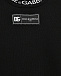 Свитшот с логотипом по горловине, черный Dolce&Gabbana | Фото 4
