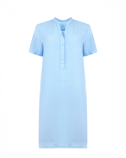 Льняное платье свободного кроя 120% Lino | Фото 1