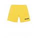 Желтые шорты с логотипом Moschino | Фото 1