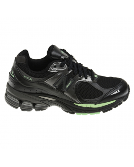 Черные кроссовки с зелеными вставками NEW BALANCE Черный, арт. M2002RLD/D | Фото 2