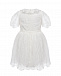 Белое платье с отделкой кружевом и бусинами Eirene | Фото 2