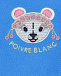 Голубая флисовая кофта с вышивкой Poivre Blanc | Фото 3