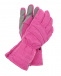 Розовые перчатки на молнии Poivre Blanc | Фото 1