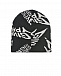 Черная шапка с белым логотипом  | Фото 2