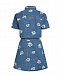 Джинсовое платье-рубашка с поясом Ermanno Scervino | Фото 2